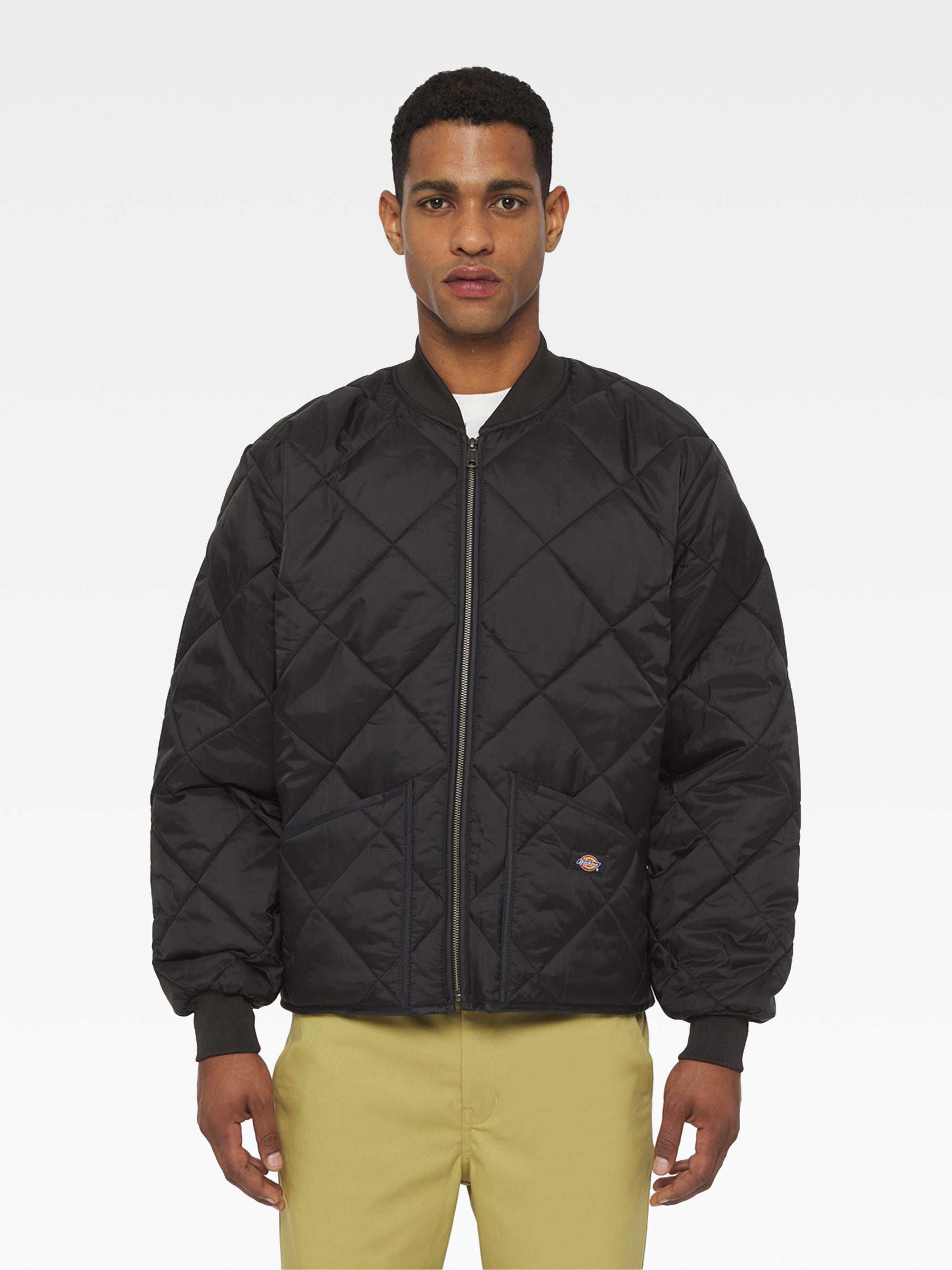 Dickies Mens Diamond Quilted Nylon Jacket