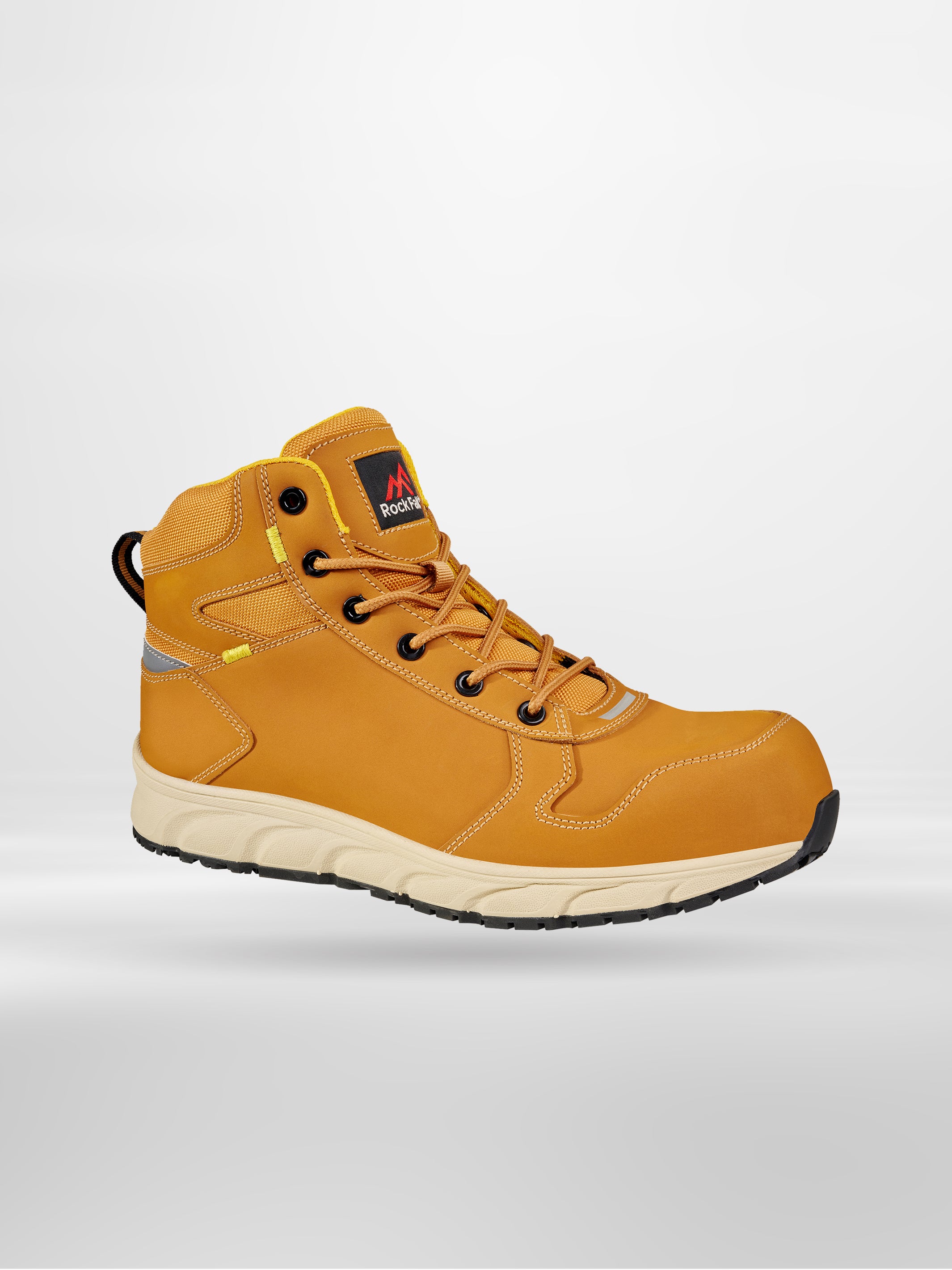 Rock Fall Mens Sandstone Lightweight Honey Safety Boot